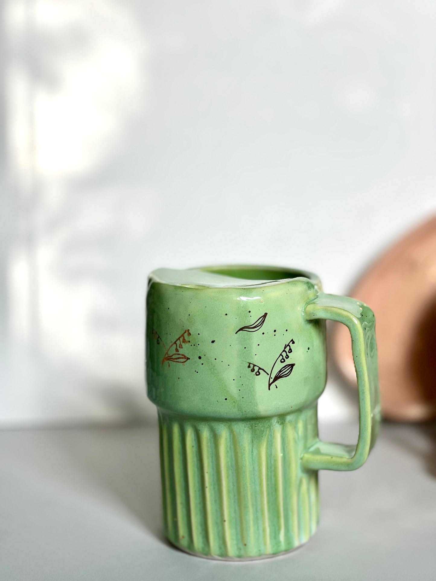 Mothguy Green Travel Mug