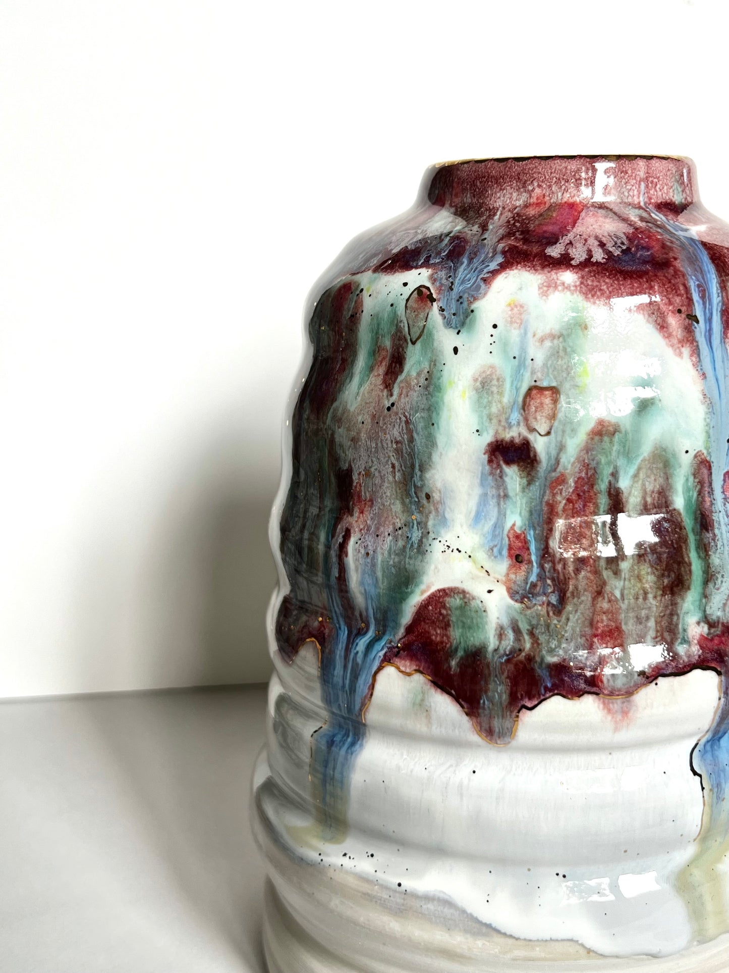 Twirl Bloom Confetti Vase