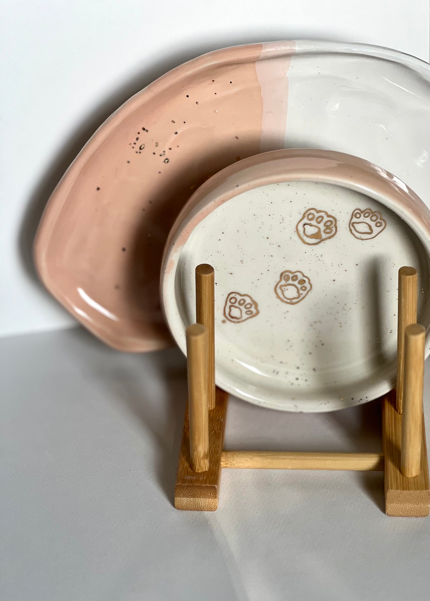 Luxe Paw Print Ring Dish