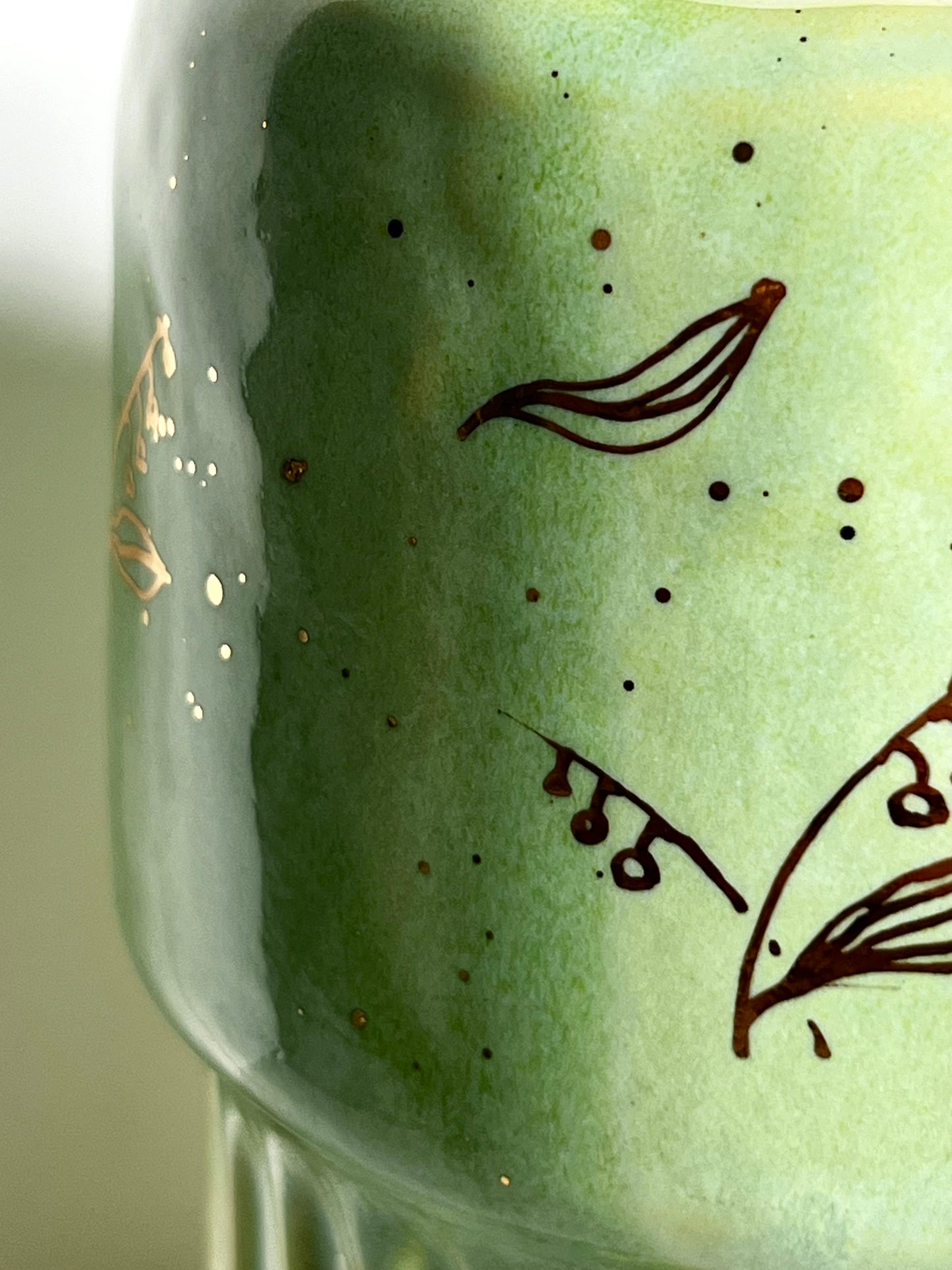 Mothguy Green Travel Mug
