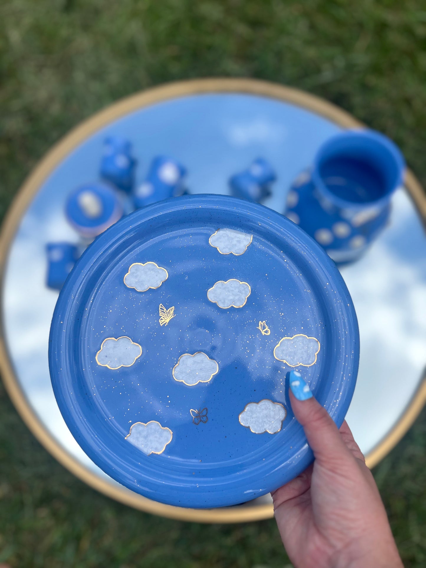 ‘Summer Blues’ Tray