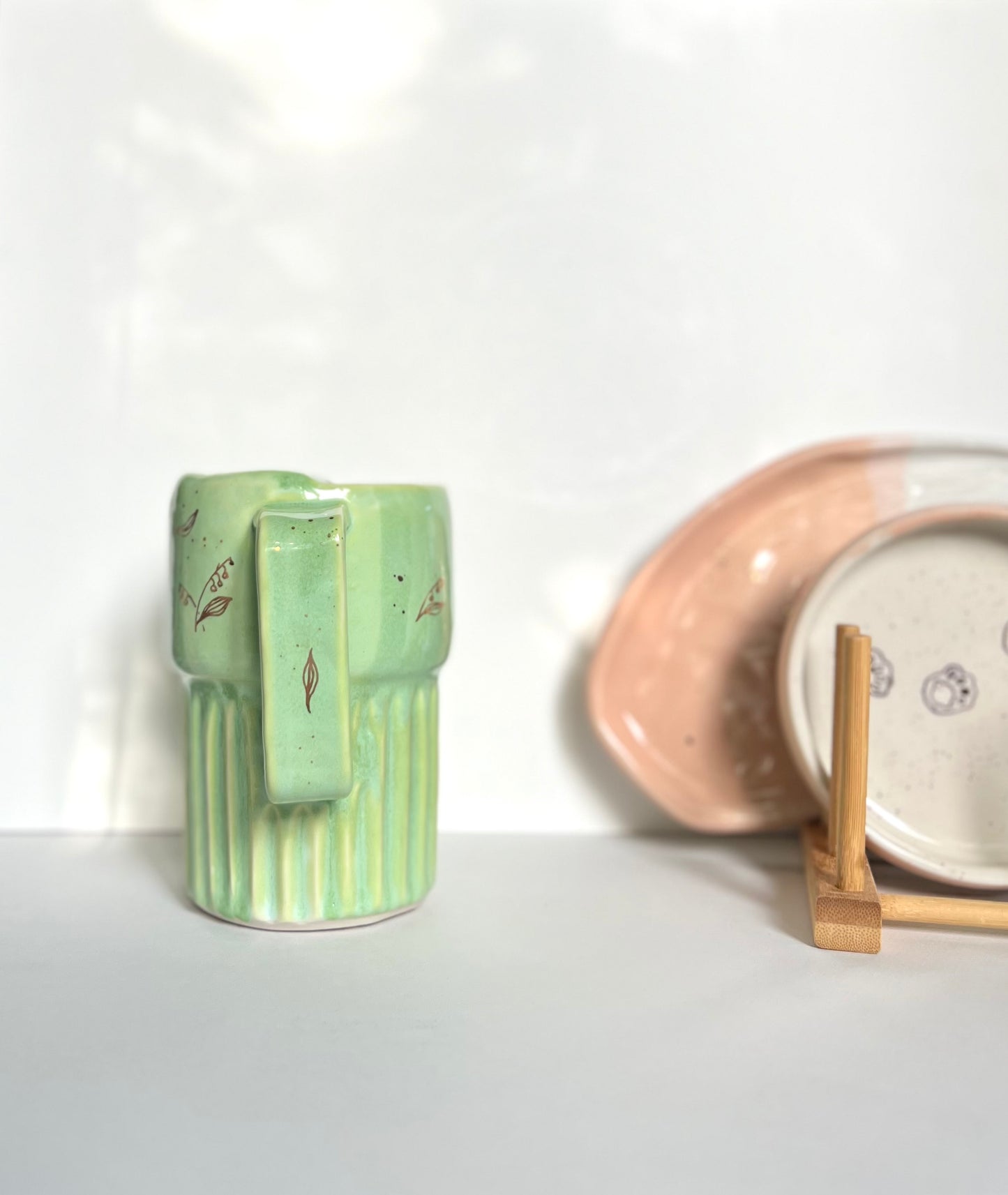 Mothguy Green Travel Mug