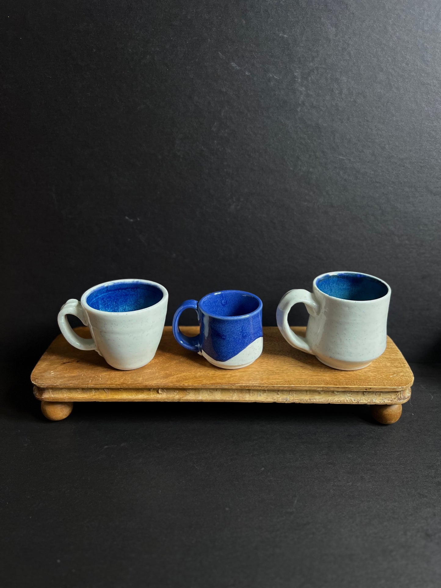 Blue Sand Mugs