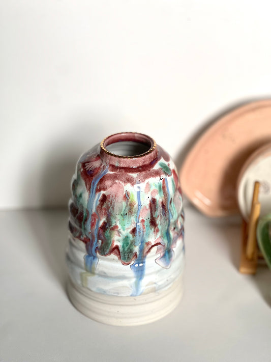 Twirl Bloom Confetti Vase