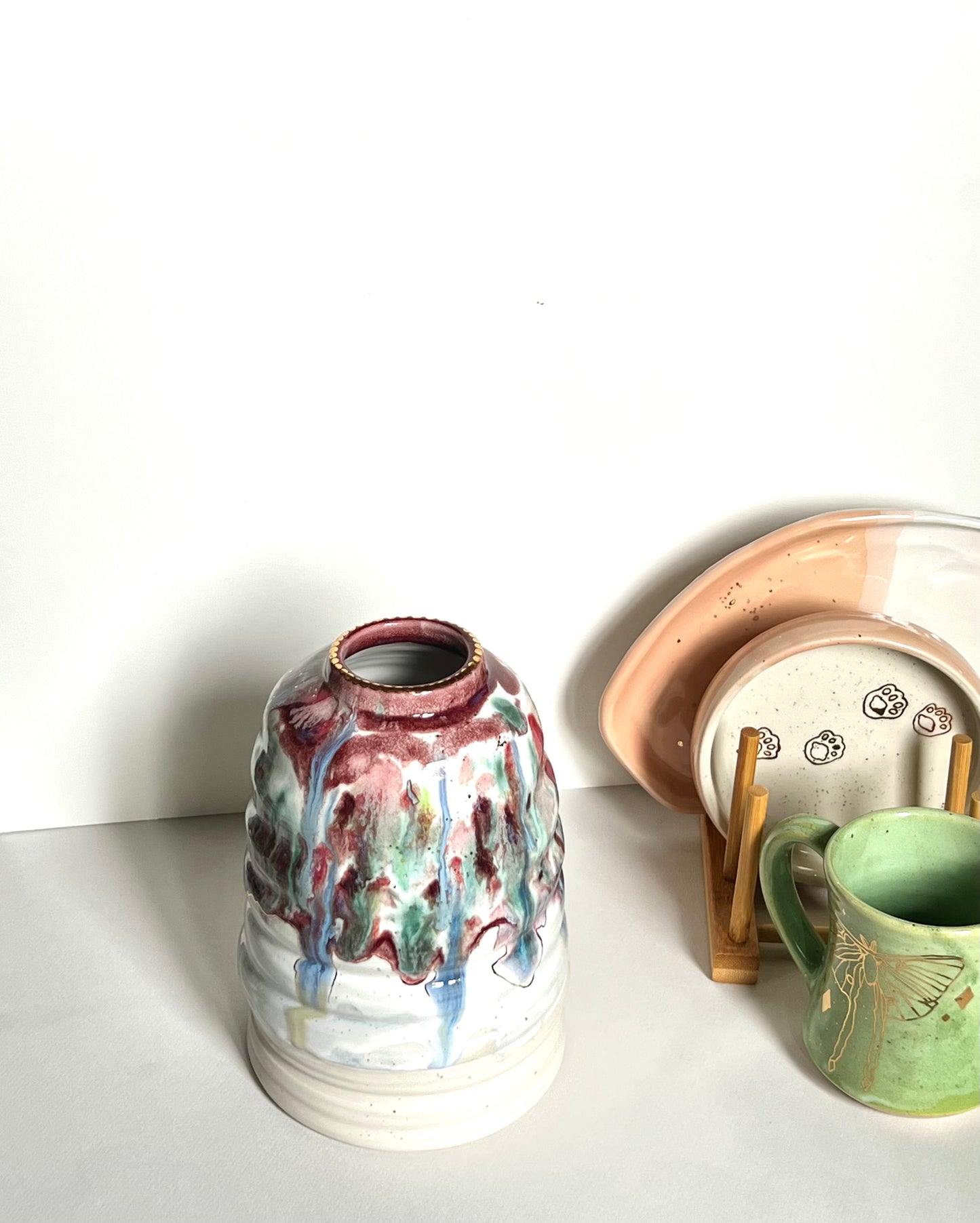 Twirl Bloom Confetti Vase