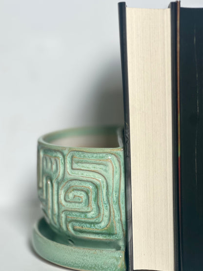 ‘Bookworm’ Planter Bookends Set