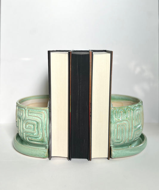 ‘Bookworm’ Planter Bookends Set