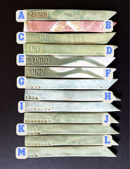 Garden Herb Stakes