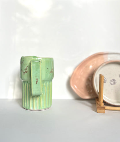 Mothguy Green Travel Mug