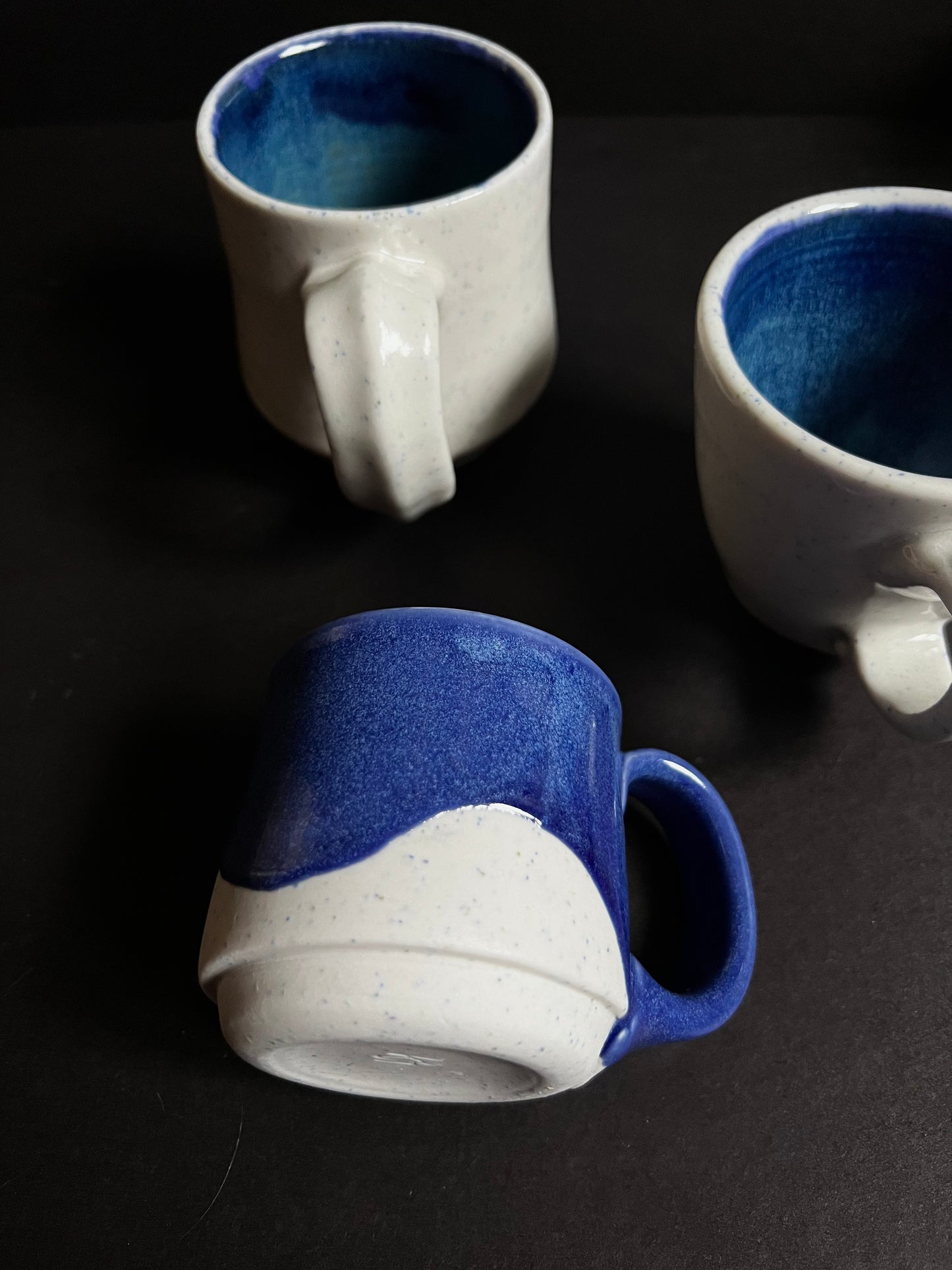 Blue Sand Mugs