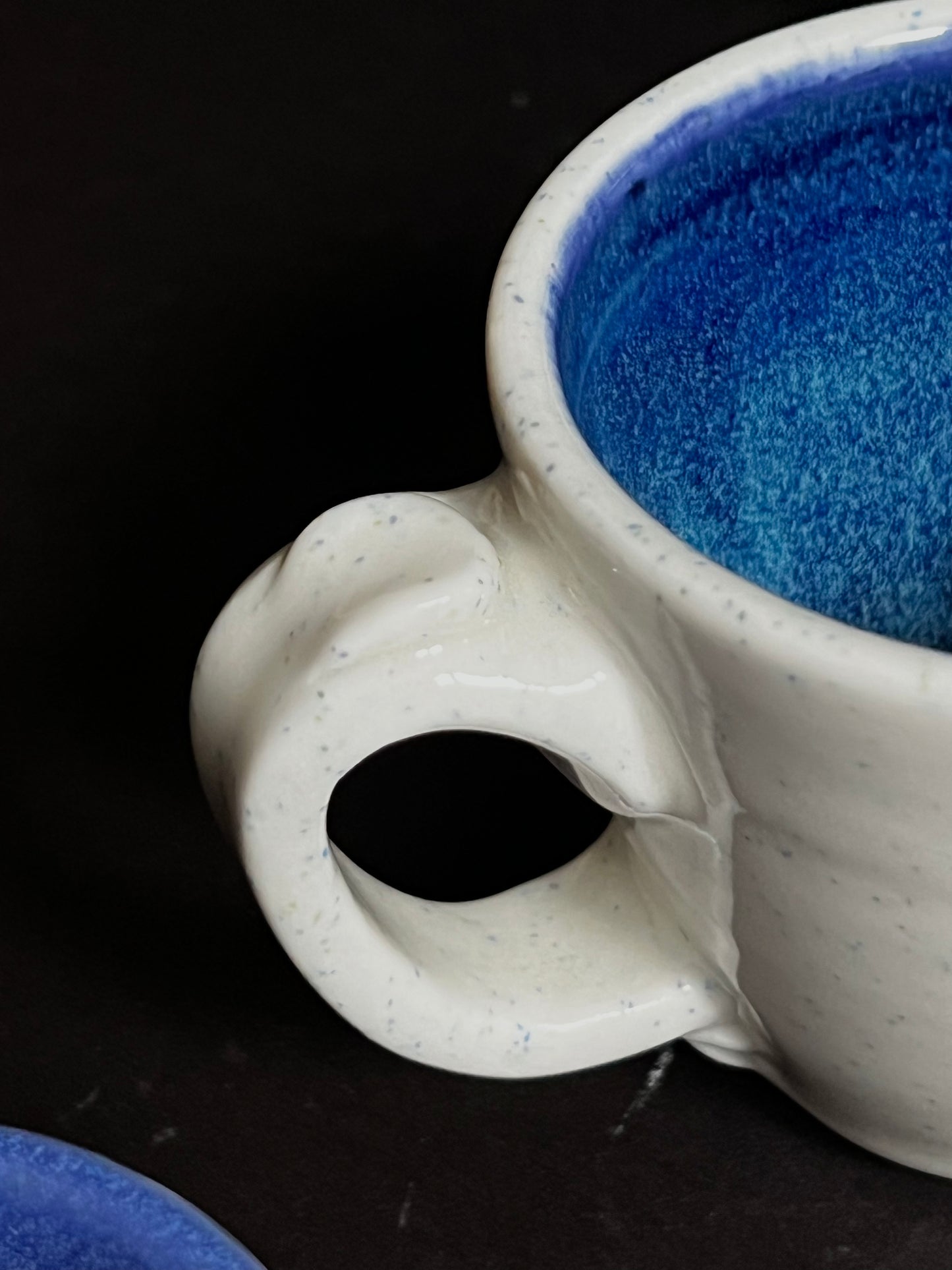 Blue Sand Mugs