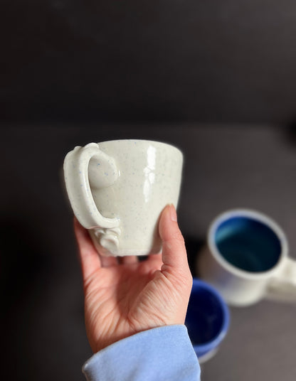 Blue Sand Mugs
