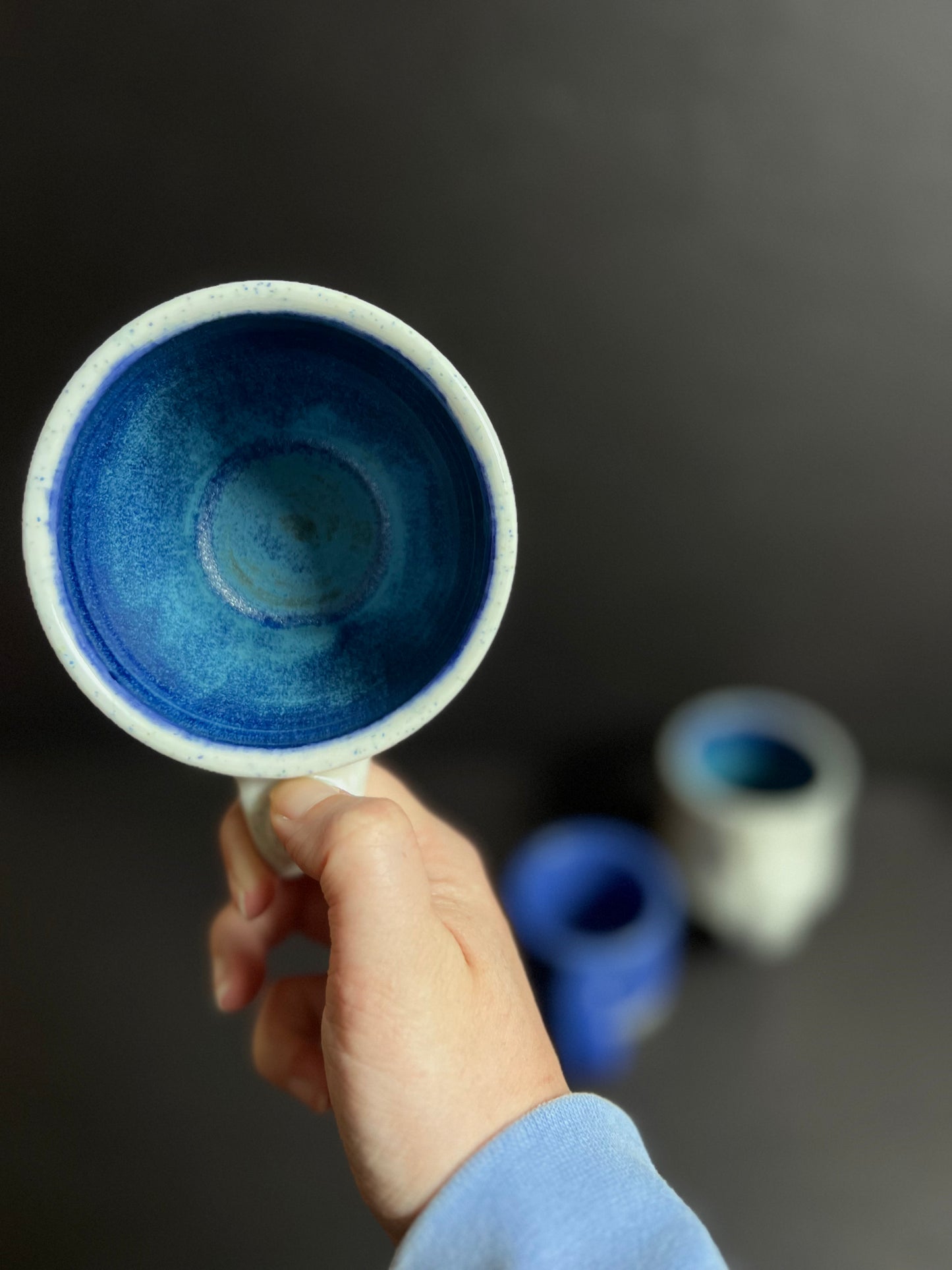 Blue Sand Mugs