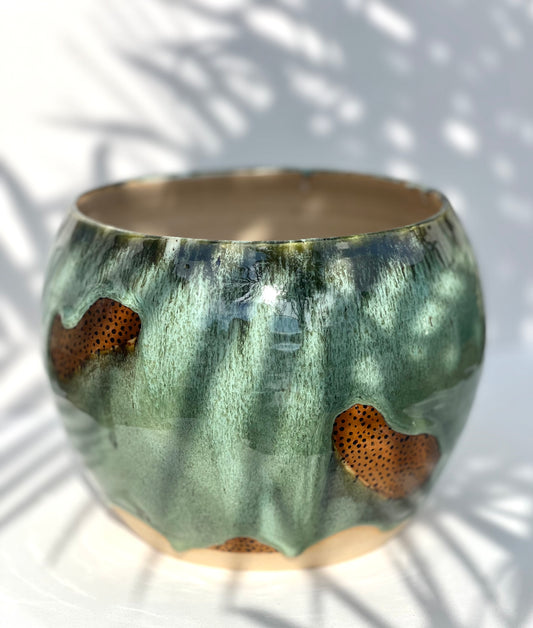 Cheetah Print Planter