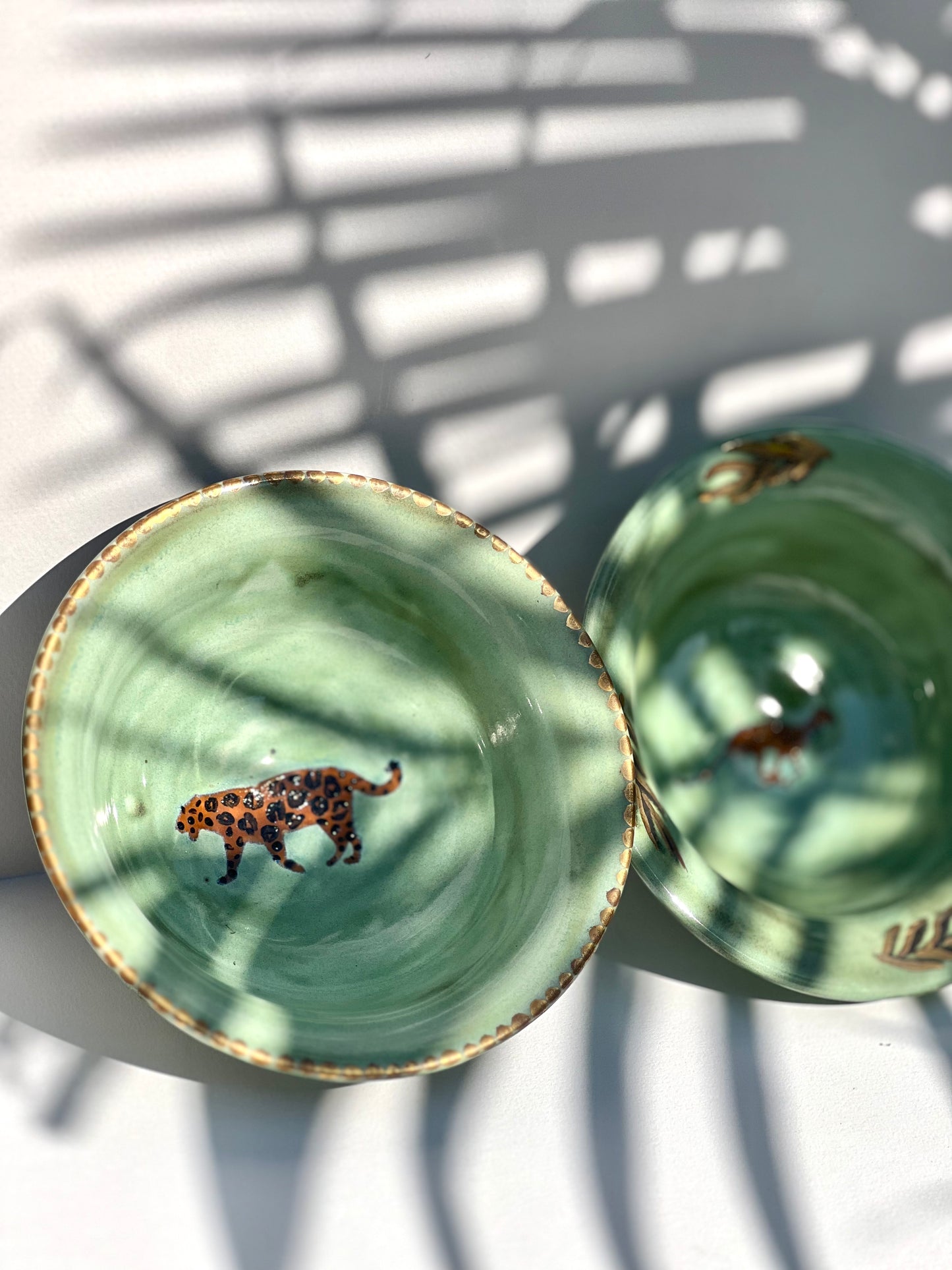 Jaguar and Cheetah Bowls